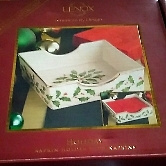 Dining Lenox Holiday Napkin Holder Poshmark